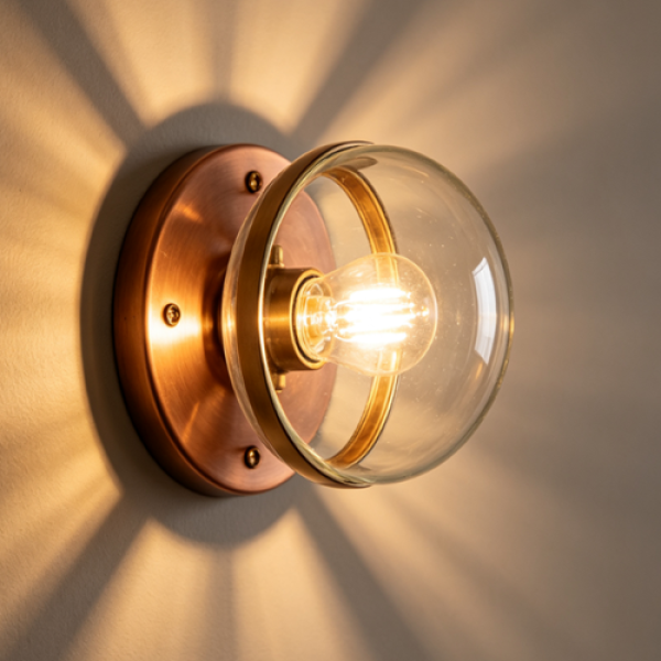 Curved Shade Decorative Wall Lamp
